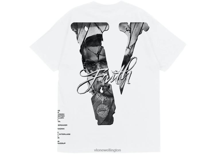 Pop Smoke Faith King Of New York White T Shirt Men Vlone HRJFR191 Top