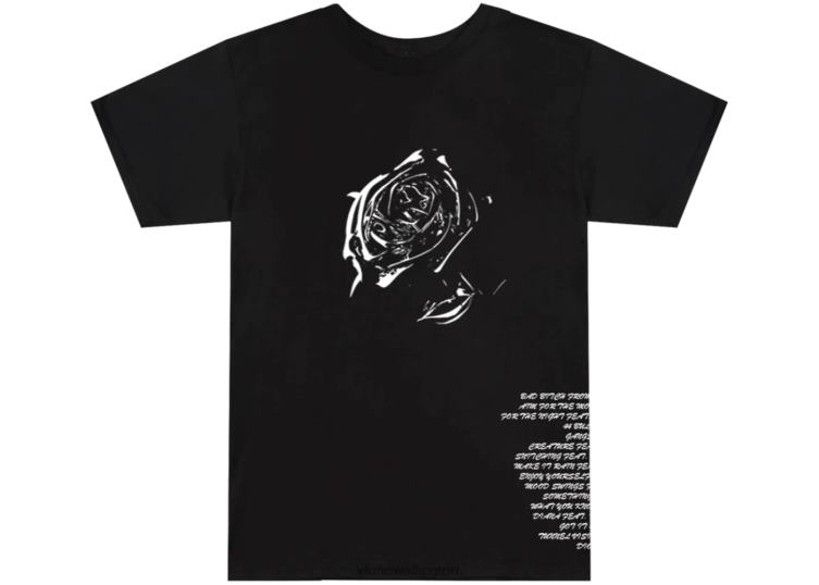 Pop Smoke Tracklist Black Tee Men Vlone HRJFR198 Top