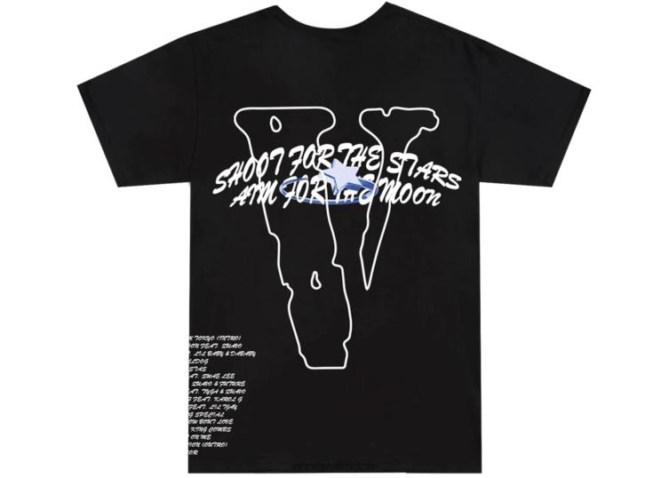 Pop Smoke Tracklist Black Tee Men Vlone HRJFR198 Top