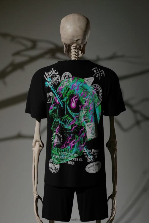 Pure Pain T Shirt Black Men Vlone HRJFR97 Top