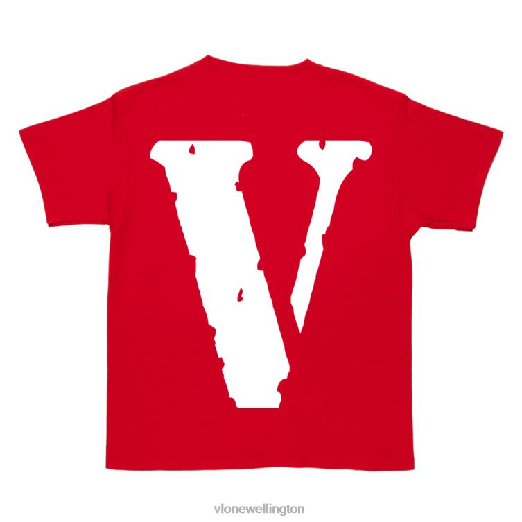 Red Shirt Men Vlone HRJFR139 Top