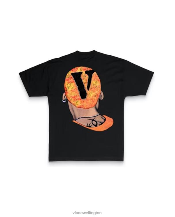 Rodman Airbrush T Shirt Black Men Vlone HRJFR138 Top