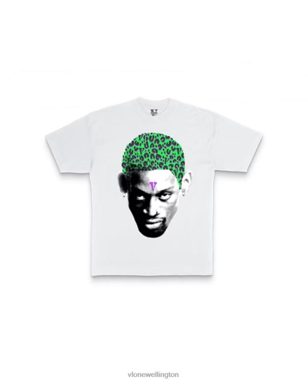 Rodman Cheetah T Shirt White Men Vlone HRJFR136 Top