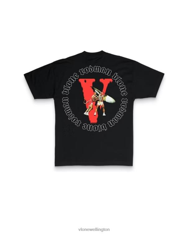 Rodman Devil T Shirt Black Men Vlone HRJFR135 Top