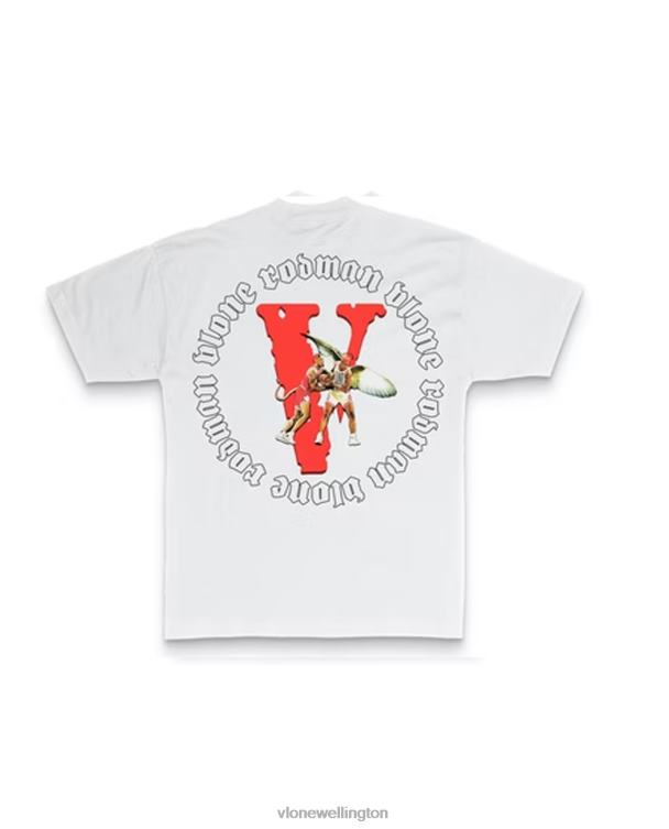 Rodman Devil T Shirt White Men Vlone HRJFR134 Top
