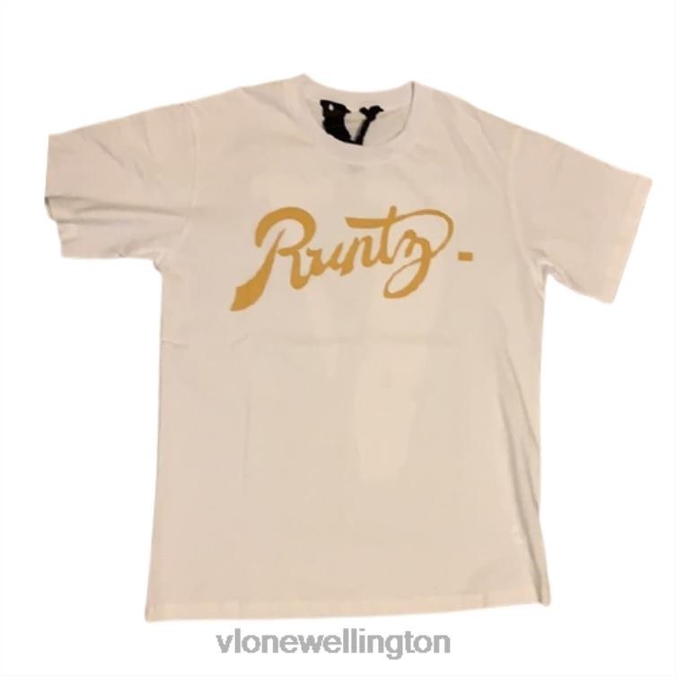 Runtz White Cotton T Shirt Men Vlone HRJFR248 Top
