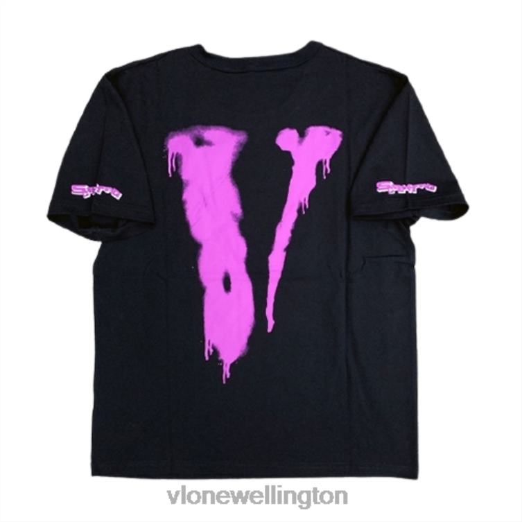 Screwhead Purple Staple T Shirt Men Vlone HRJFR253 Top