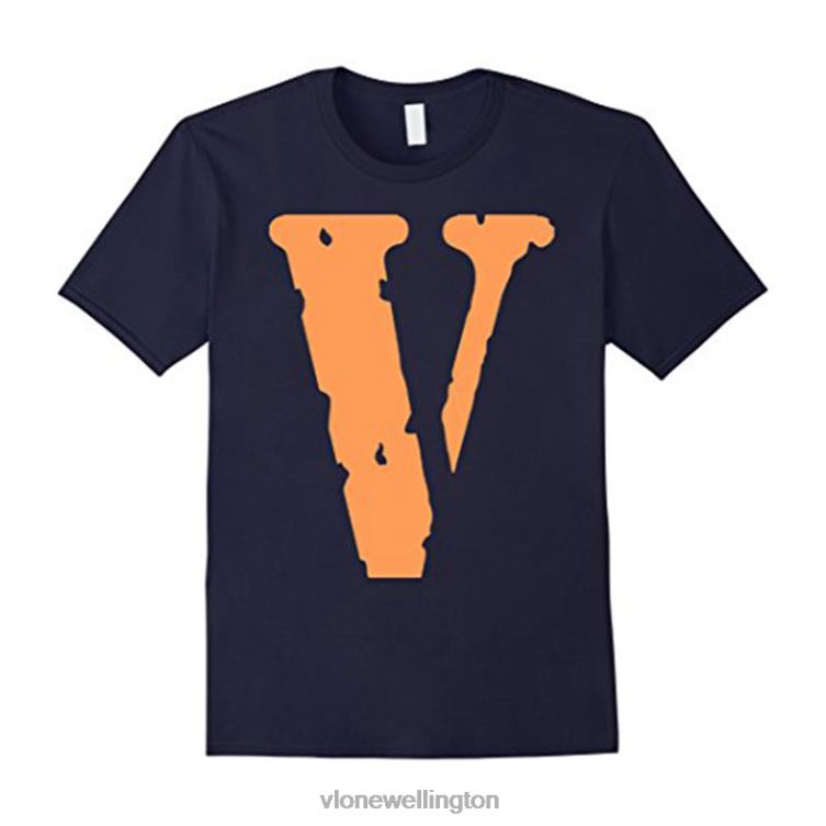 Staple V Navy Blue T Shirt Men Vlone HRJFR369 Top