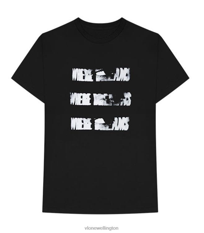 The Weeknd XO Visions Tee Black Men Vlone HRJFR161 Top