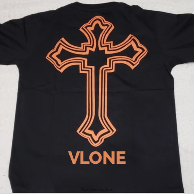 Tupac Cross Black T Shirt Men Vlone HRJFR190 Top
