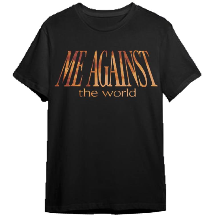 Tupac Me Against The World Black T Shirt Men Vlone HRJFR207 Top