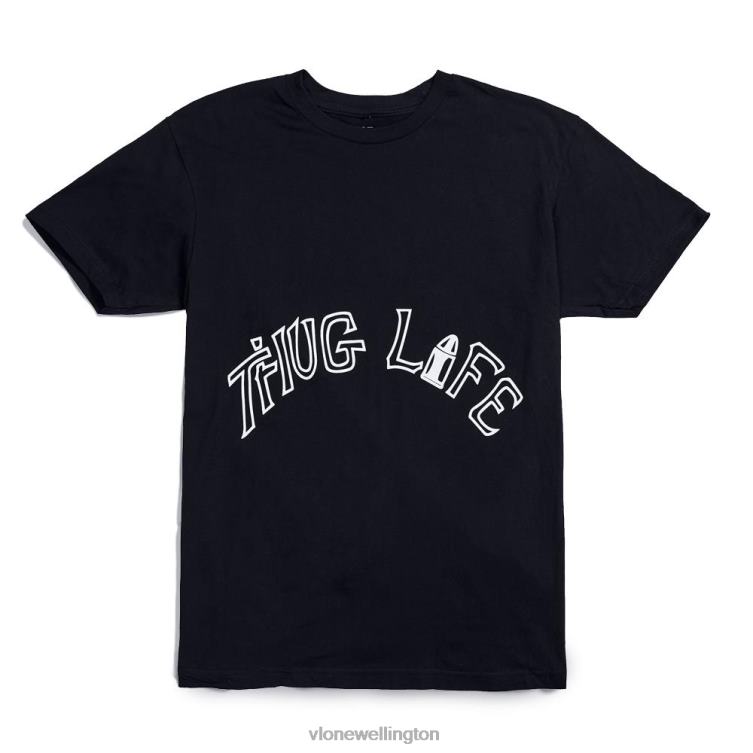 Tupac Thug Life Tattoo Black T Shirt Men Vlone HRJFR203 Top
