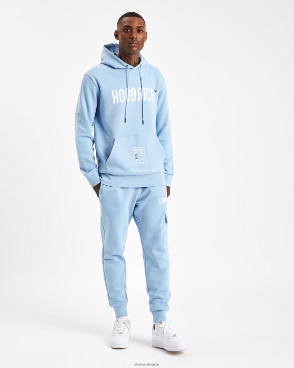 Hoodrich Og Akira V6 Cargo Tracksuit Baby Blue Men Vlone HRJFR372 Top
